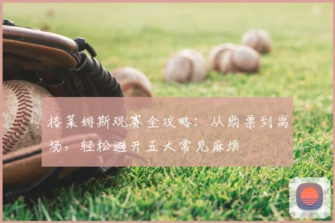 格莱姆斯观赛全攻略：从购票到离场，轻松避开五大常见麻烦
