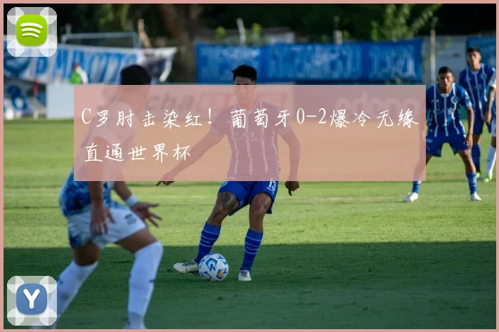 C罗肘击染红！葡萄牙0-2爆冷无缘直通世界杯